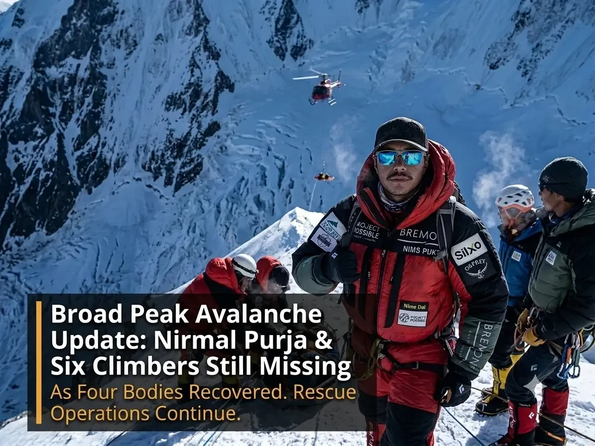 Broad Peak Avalanche: Nirmal Purja Among Six Still Missing as Search Continues